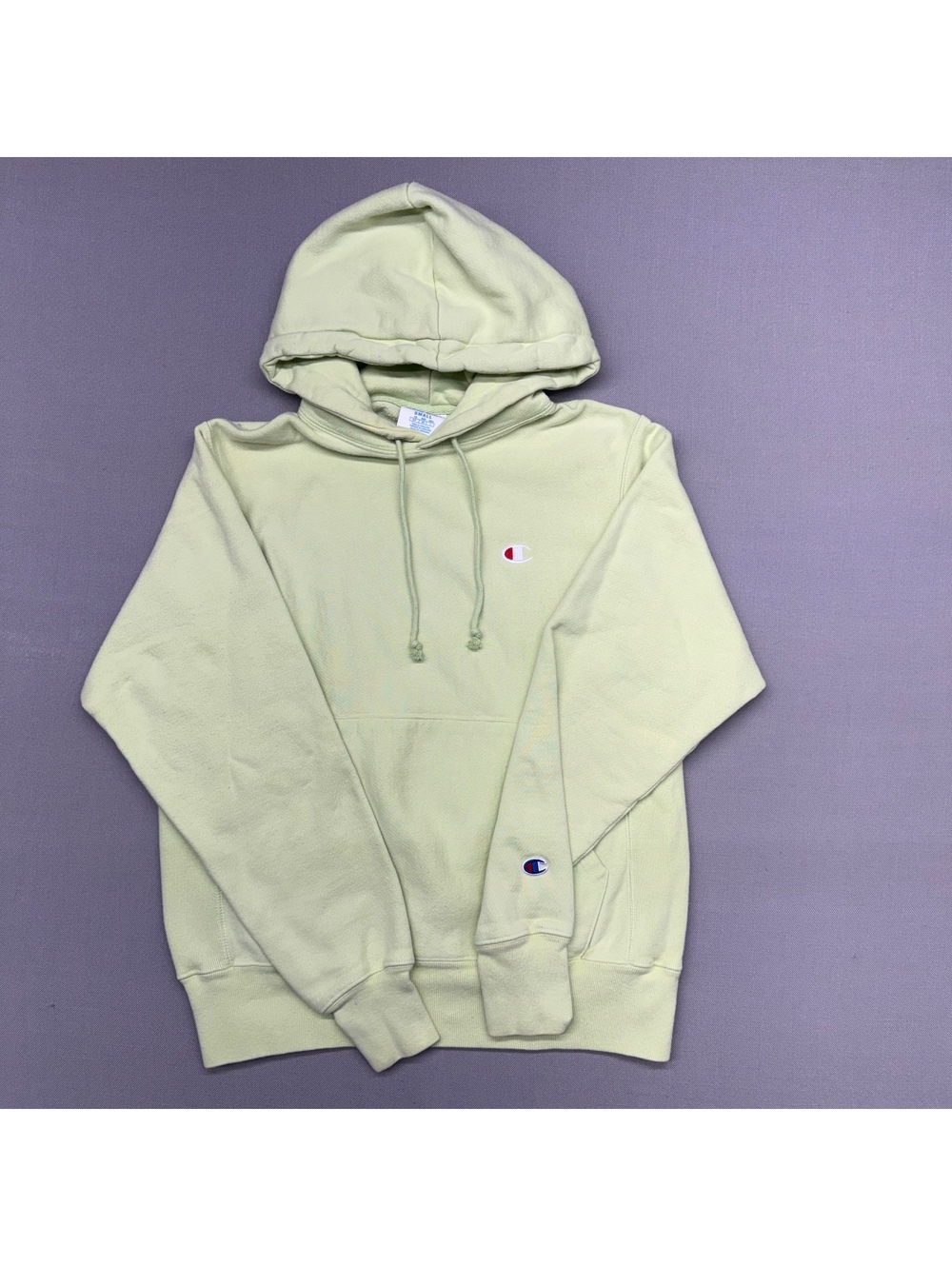 Champion Reverse Weave Hoodie S "Mint To Be Green" Pastel Heavyweight Fleece